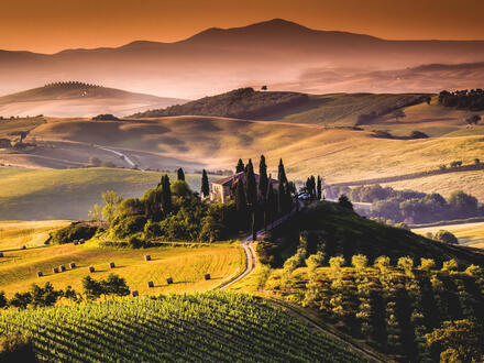 6 oder 7 Tage Eigene Anreise Italien - Toskana: Radreise von Montecatini Terme bis Florenz