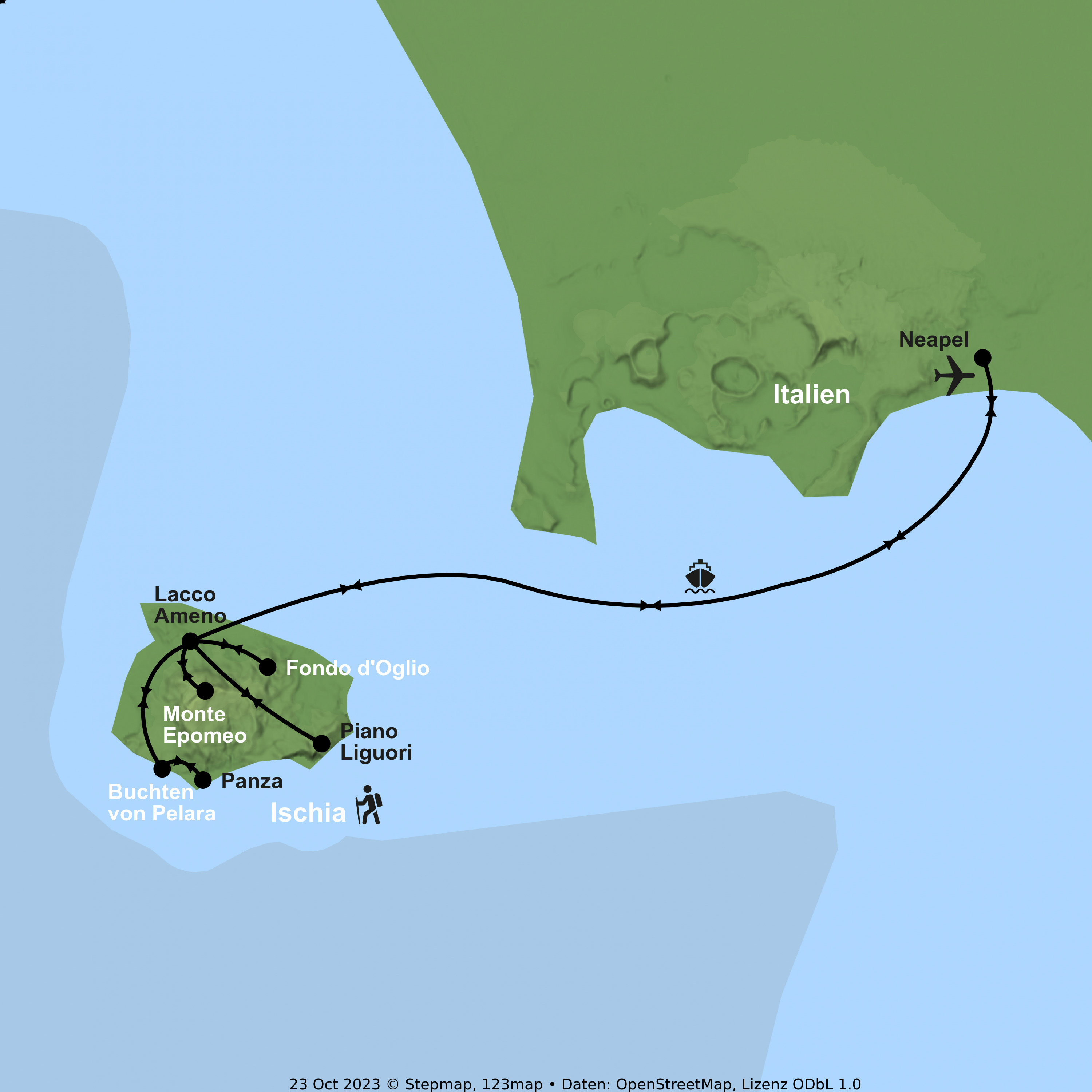 Aktiv unterwegs und entspannt ankommen - Ischia neu erleben