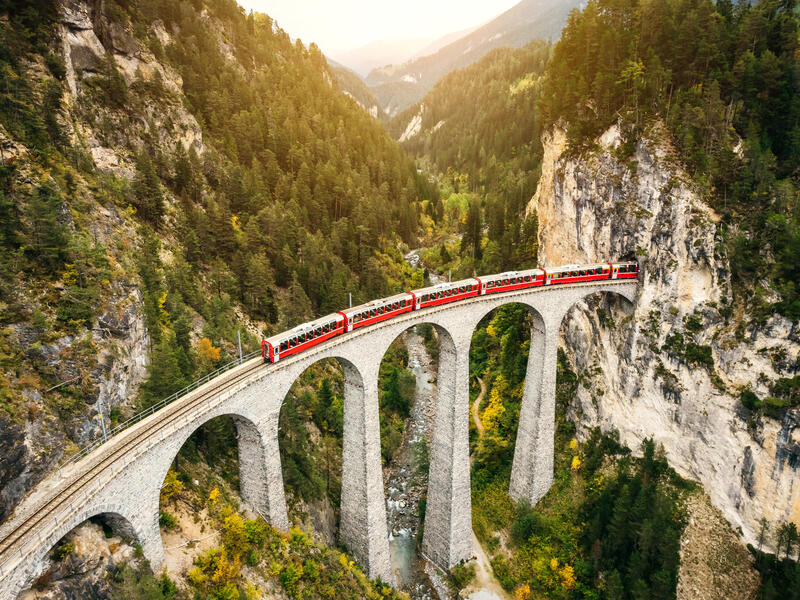 Eigene Anreise Schweiz – Graubünden: Wanderreise mit Aufenthalt im Hotel Concordia 7 Nächte 3-Sterne-Hotel mit Halbpension Inkl. 6 Tage MANU graubü