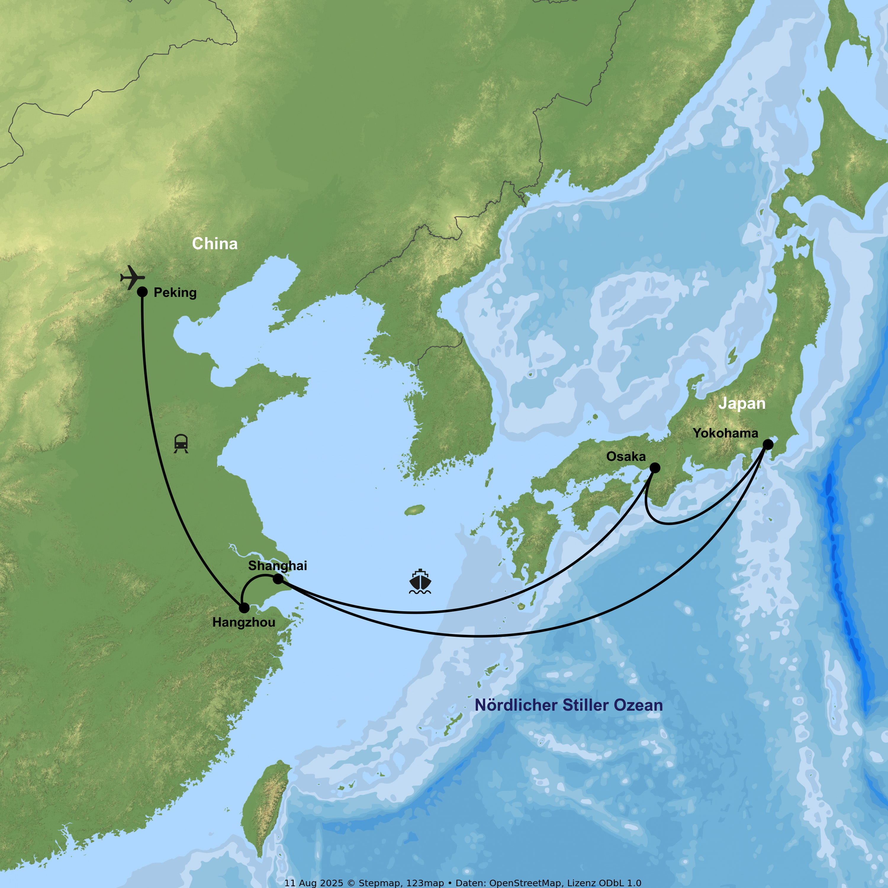 Kreuzfahrt mit der Spectrum of the Seas ab/an Shanghai inkl. China-Rundreise