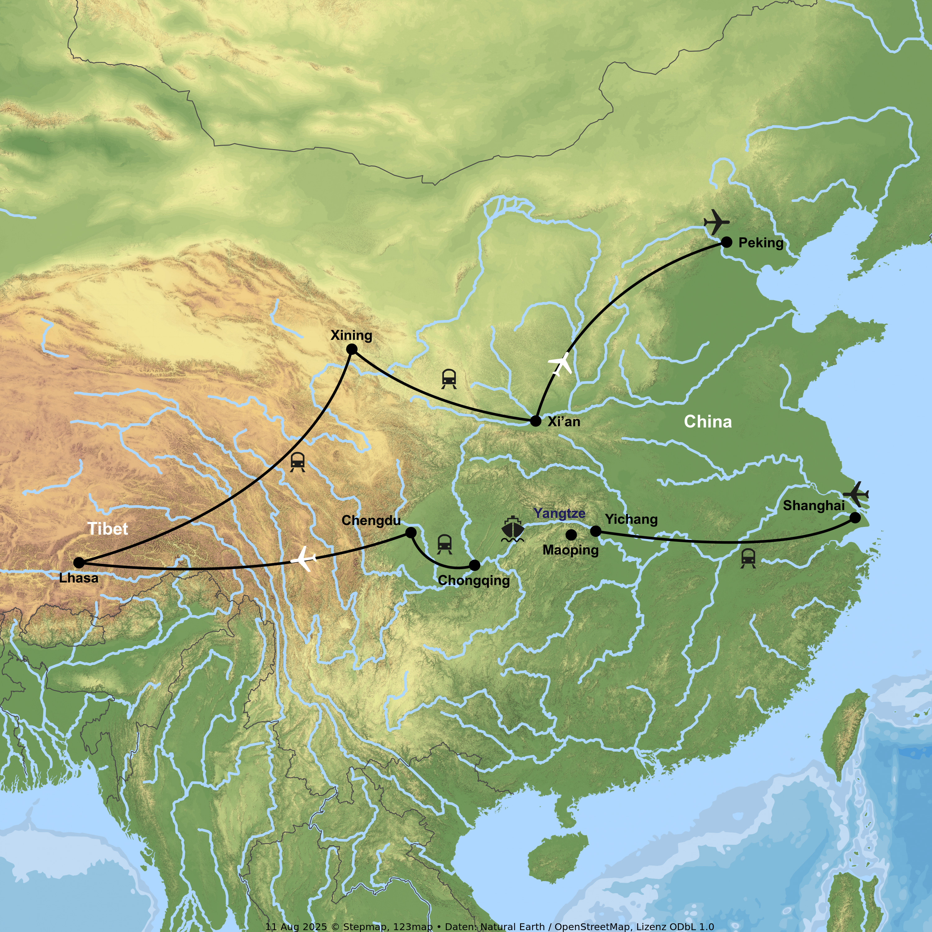 Mächtige Paläste, stille Klöster & faszinierende Flusswelten
