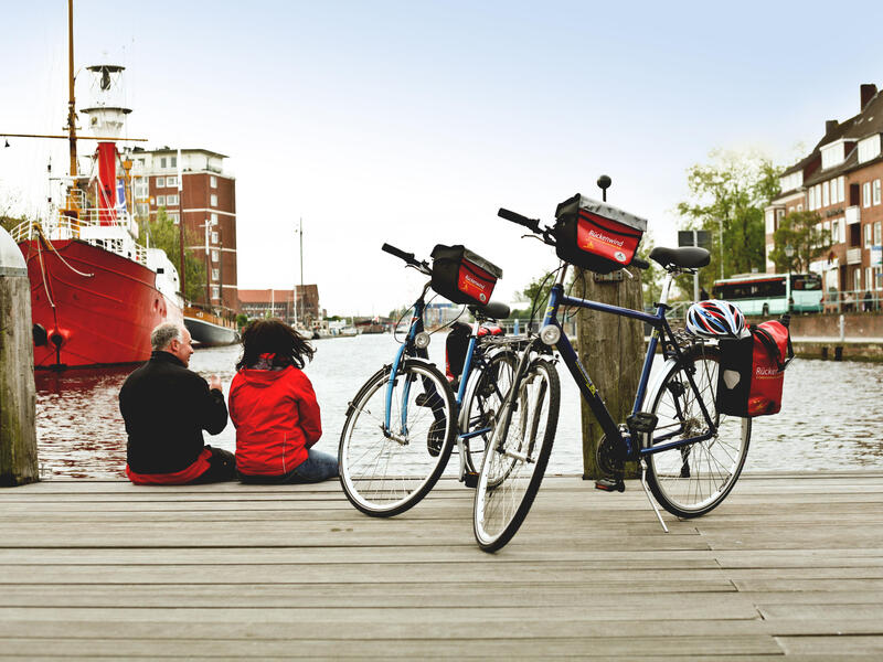 Eigene Anreise Nordseeküste: Fahrradabenteuer mit Blick auf das Meer Eigene Anreise Nordseeküste: Fahrradabenteuer mit Blick auf das Meer