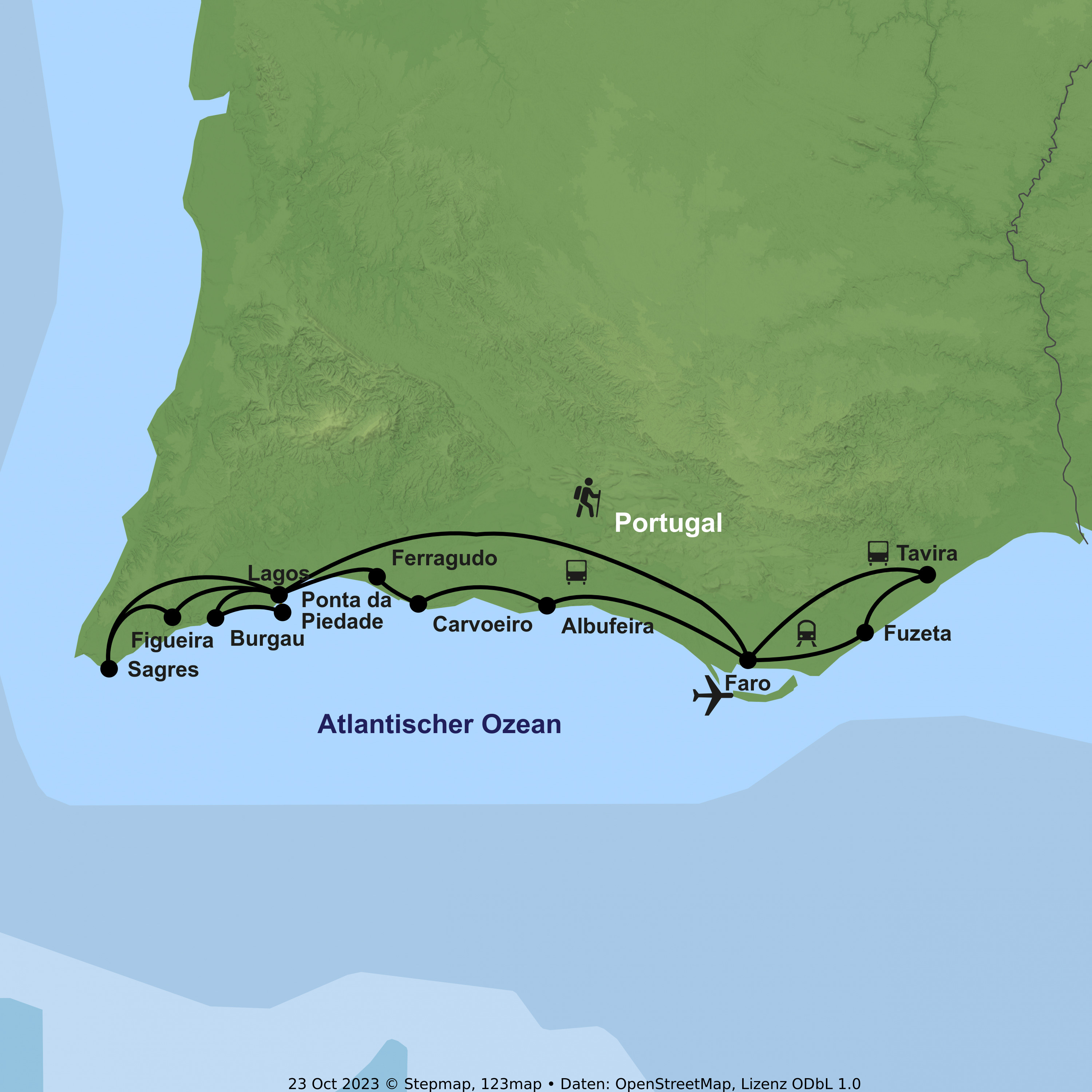Auf Pfaden zwischen Felsen, Meer und weiten Horizonten