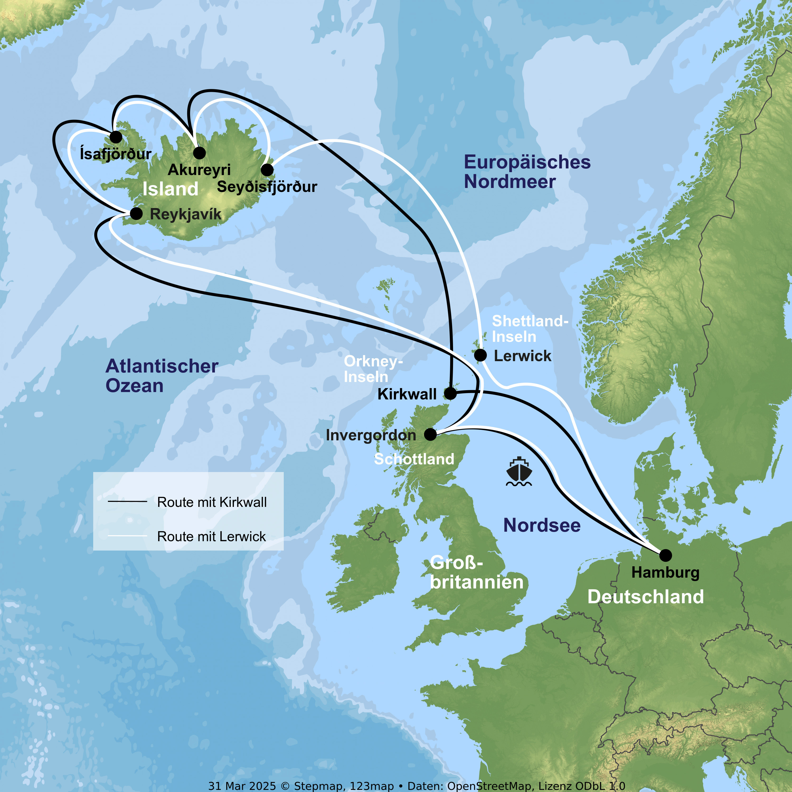 Kreuzfahrt mit MSC Preziosa ab/an Hamburg