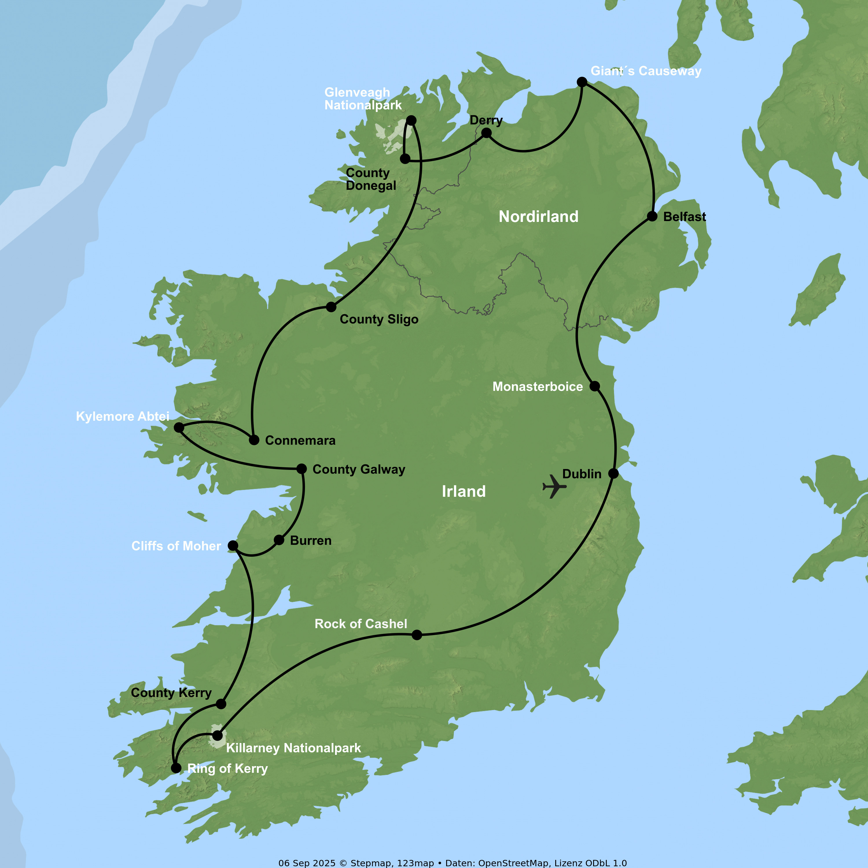 Zwischen rauer Küste, grünen Tälern und Legenden