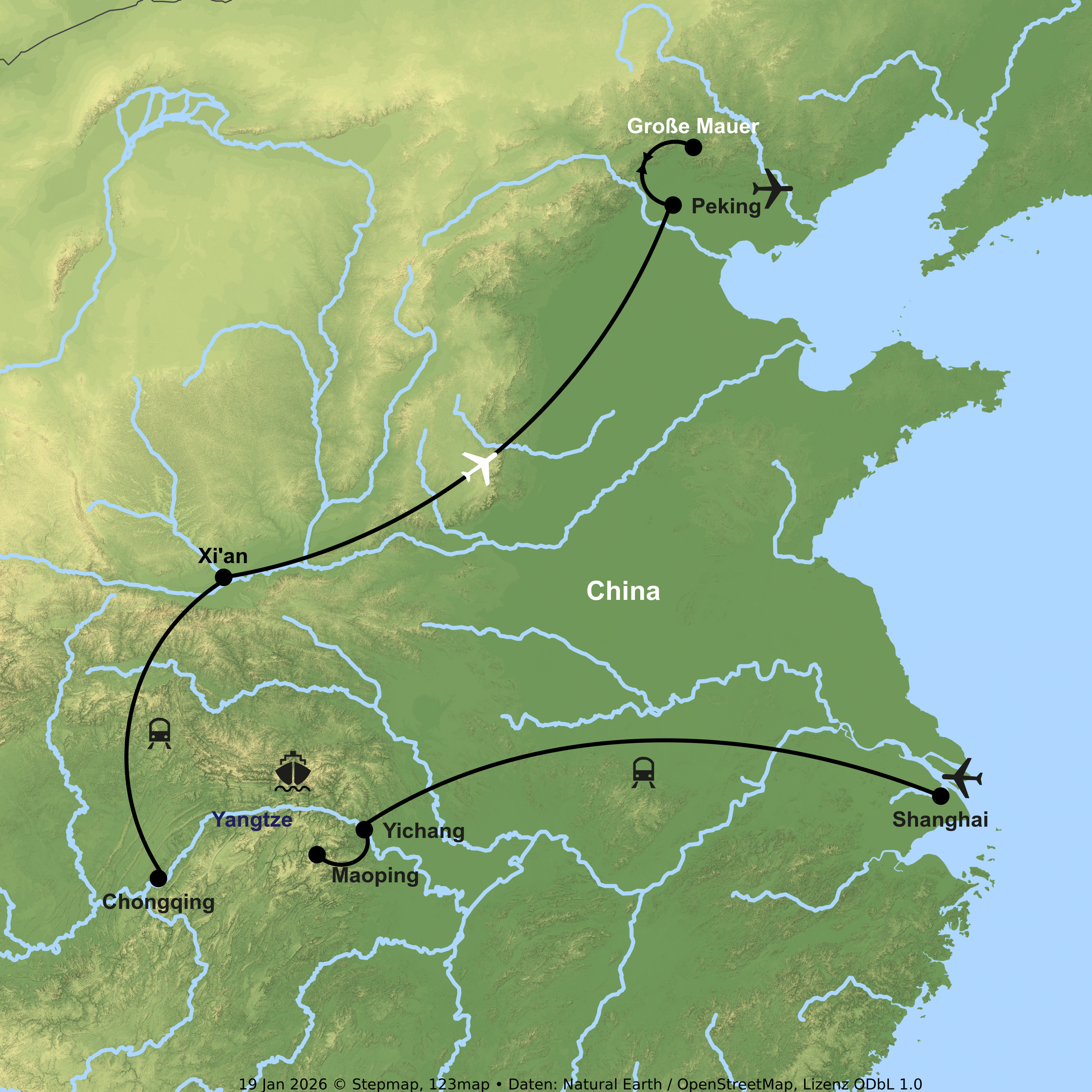 Von Kaisern, Mauern und Flüssen