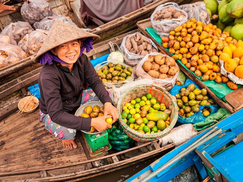 Rundreisen Vietnam & Kambodscha: Mystische Tempel, lebendige Metropolen 16-tägig inkl. Flüge Mittelklassehotels/Dschunke mit Verpflegung Inkl. Ausfl
