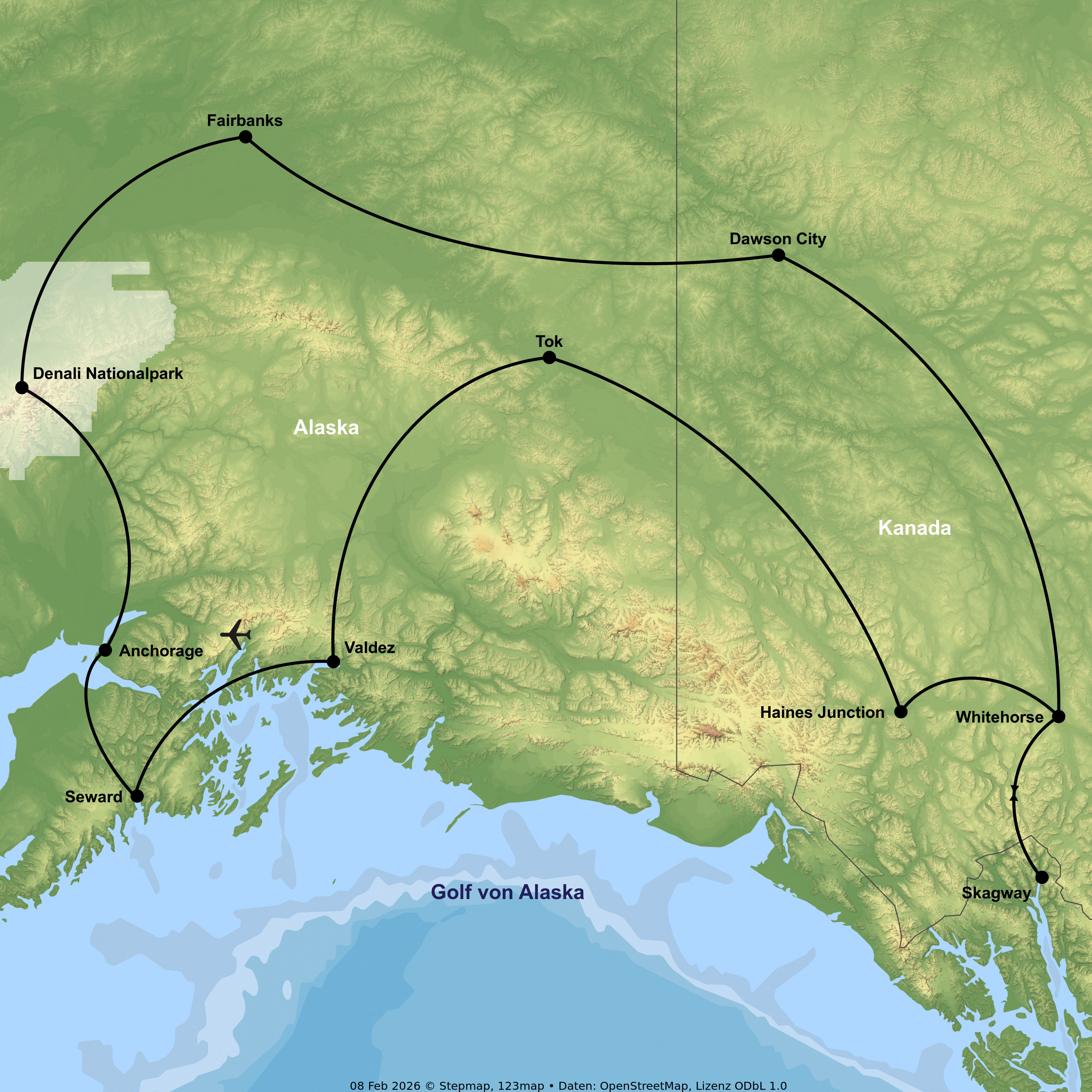 Unterwegs am Rand der Wildnis