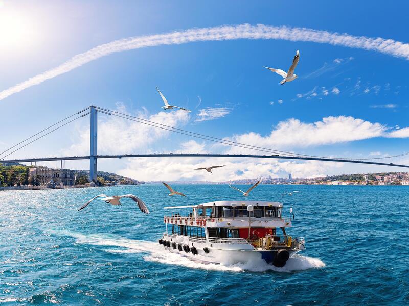 Rundreisen Türkei: Von Istanbul bis Pamukkale & entspannt am Mittelmeer 15-tägig inkl. Flüge 4-Sterne-Hotels mit Verpflegung / 5-Sterne-Hotel mit A