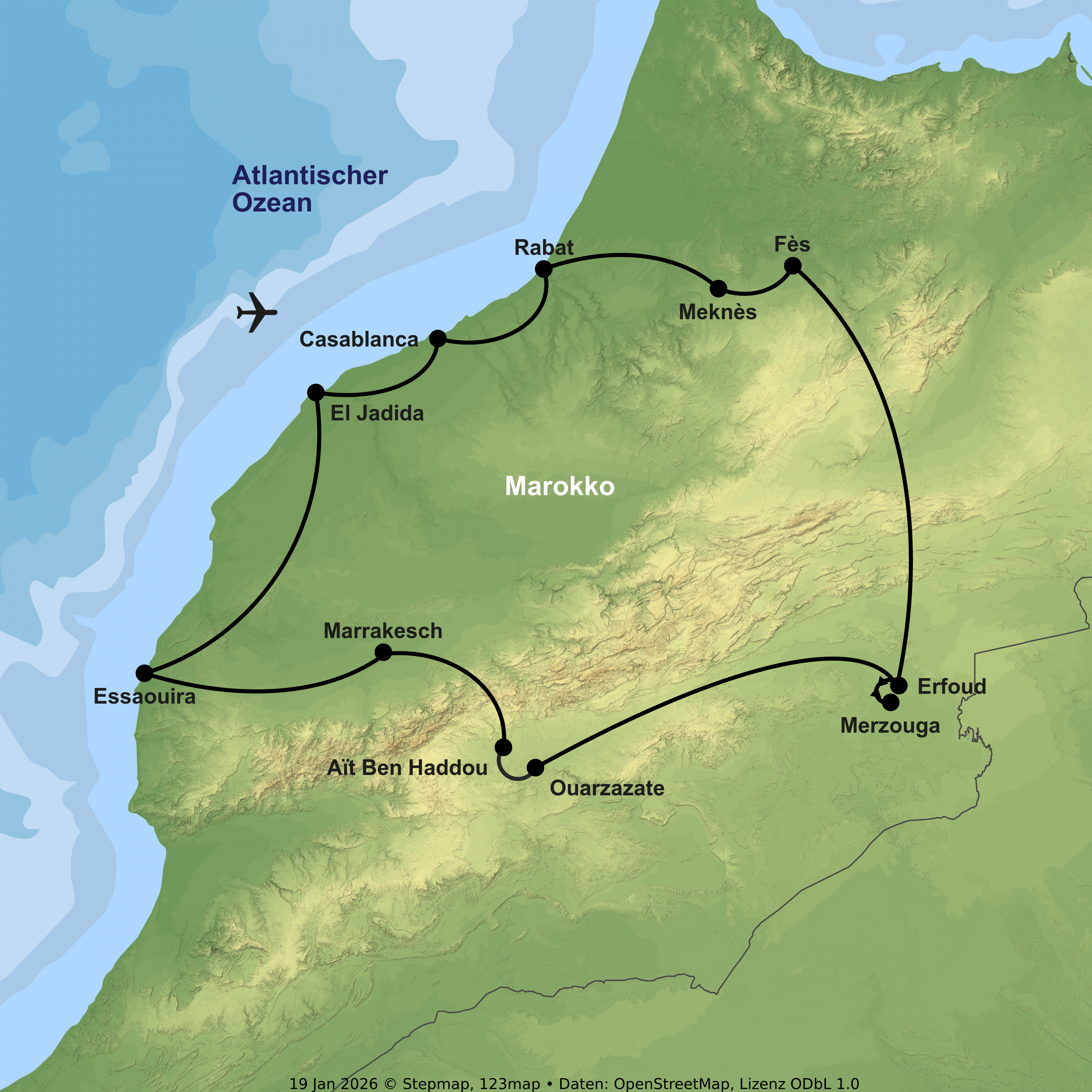 Königsstädte und Wüstenzauber