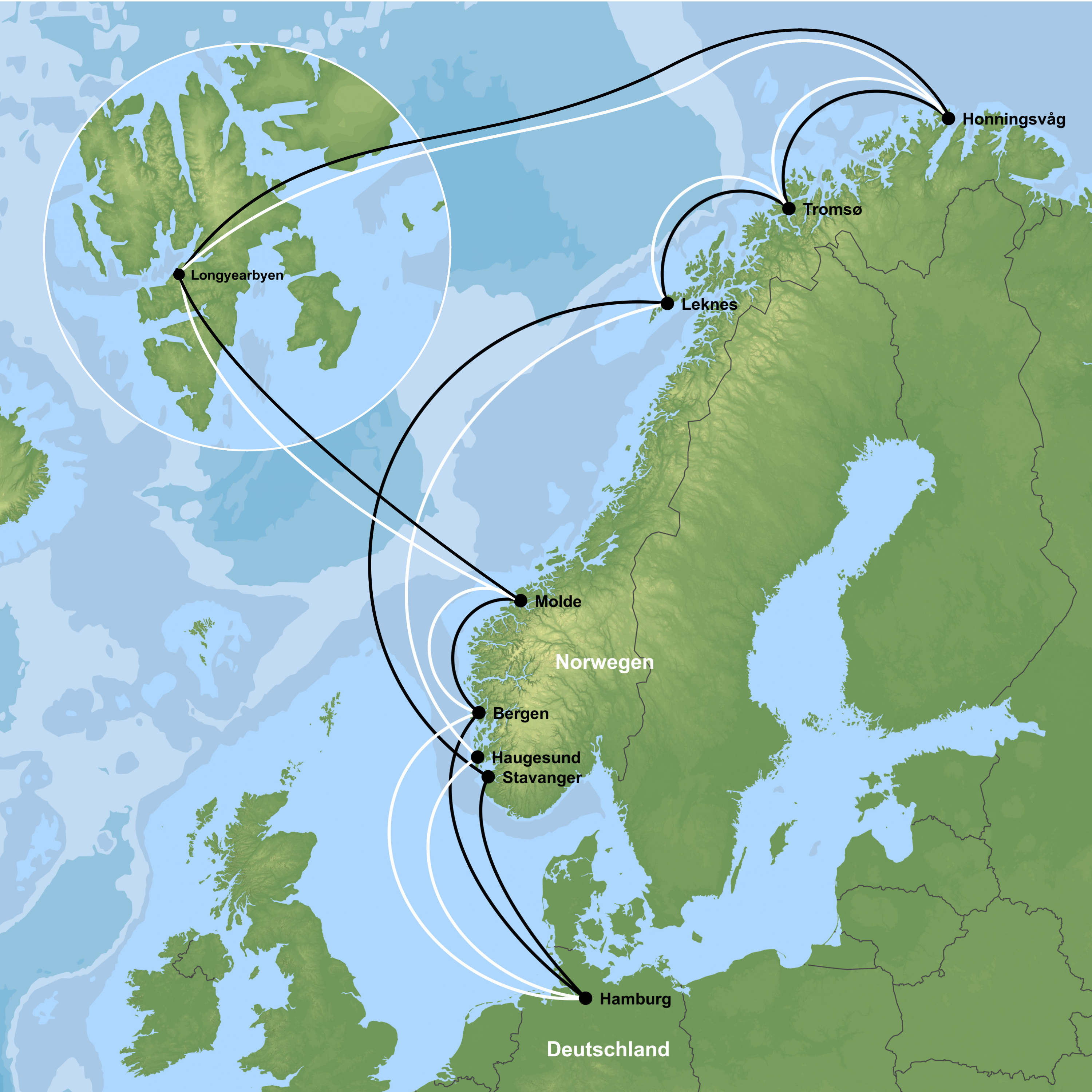 Kreuzfahrt mit der MSC Preziosa ab/an Hamburg