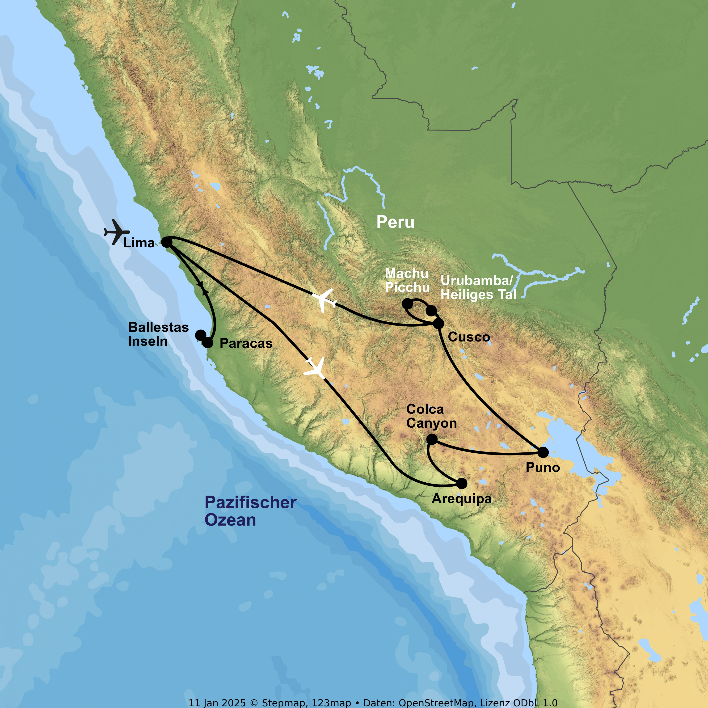 Durch das Reich der Inka & entlang spektakulärer Andenlandschaften