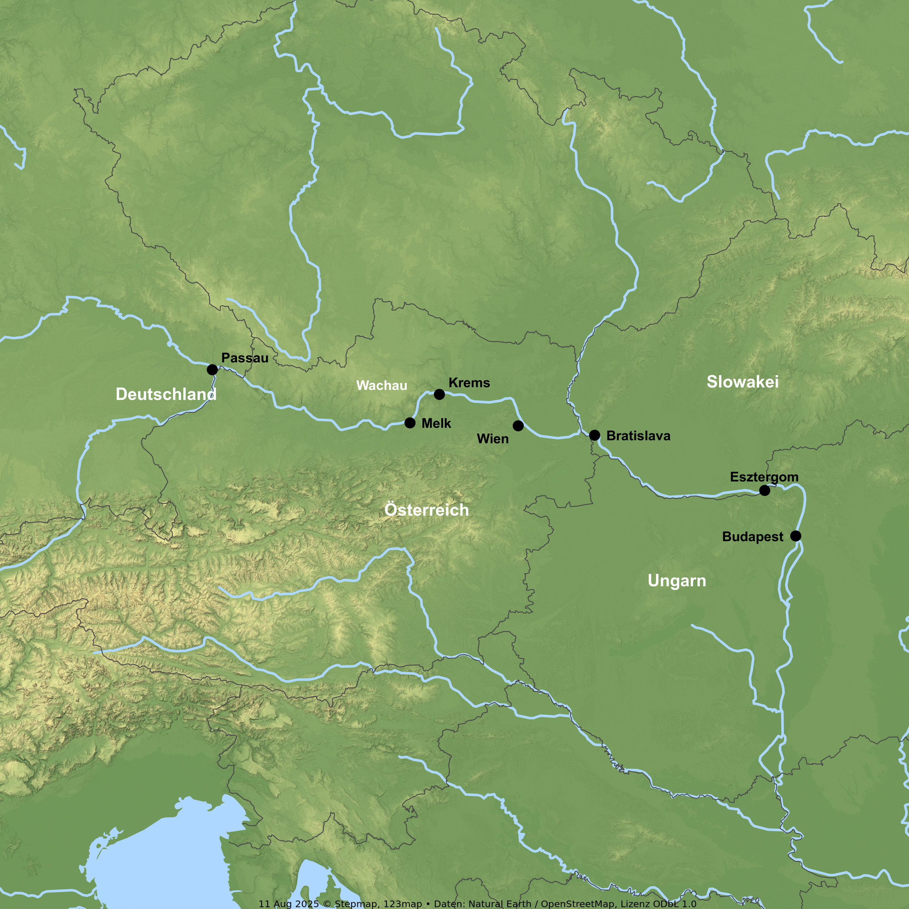 Flusskreuzfahrt mit A-ROSA BELLA ab/an Passau inkl. Vorprogramm in Passau