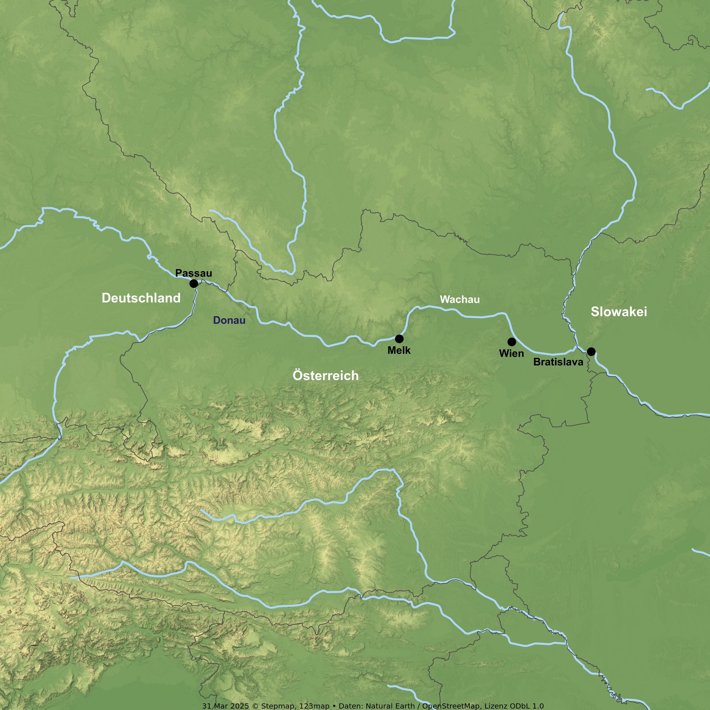 Weihnachtskreuzfahrt mit A-ROSA RIVA ab/an Passau