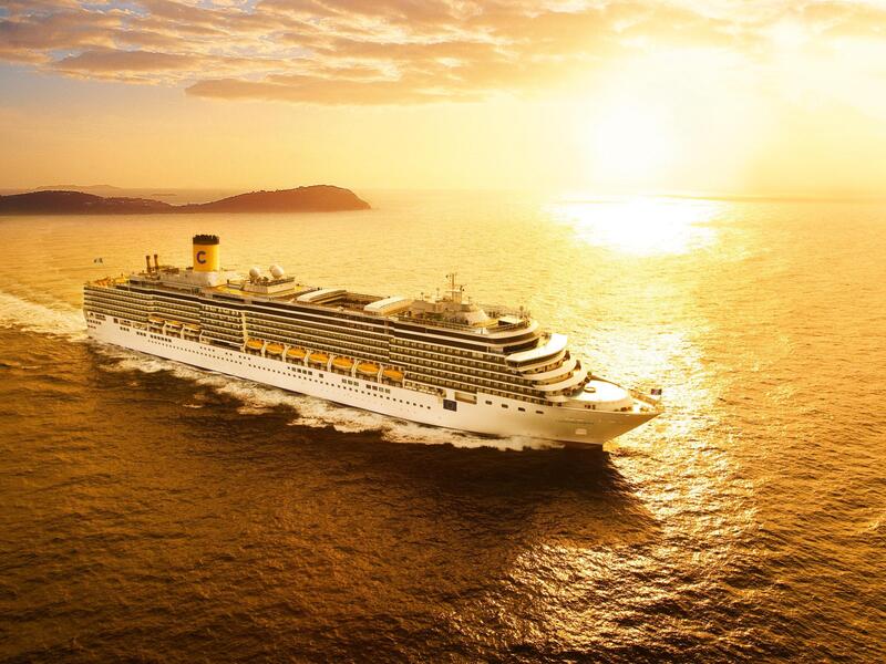 Kreuzfahrten Weltkreuzfahrt: Kreuzfahrt mit Costa Deliziosa ab/an Barcelona inkl. Flüge ab/an Frankfurt 135-tägig inkl. Flüge ab/an Frankfurt Premi