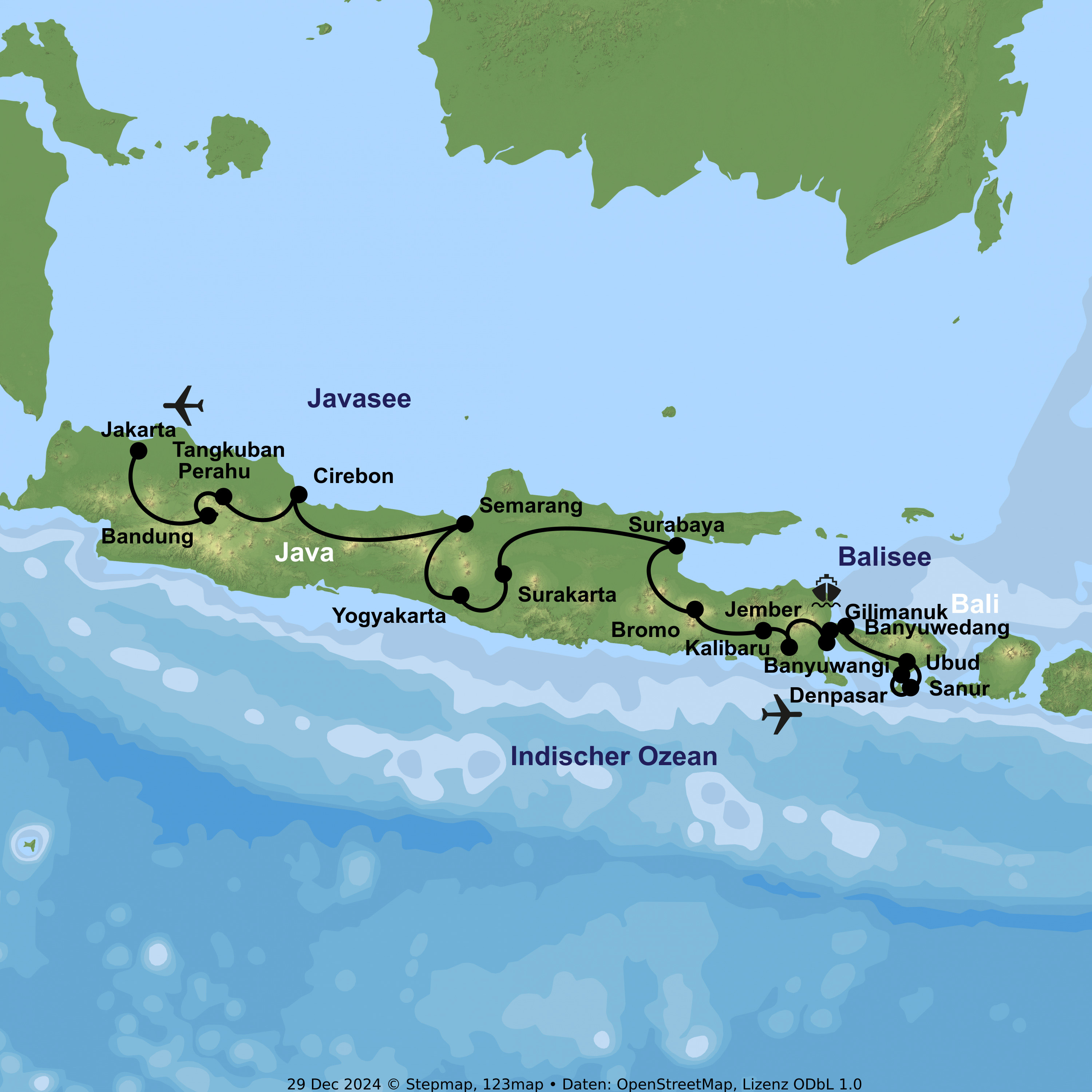 Inselträume zwischen Vulkanen und Tempeln