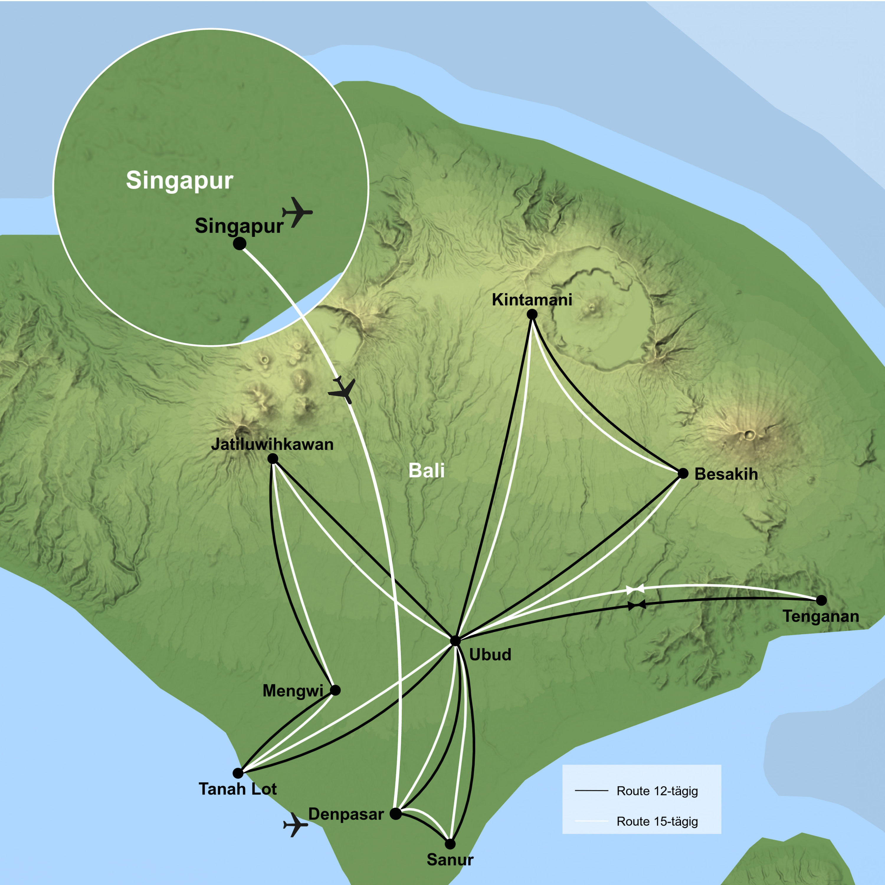 Von Reisterrassen zu herrlichen Stränden