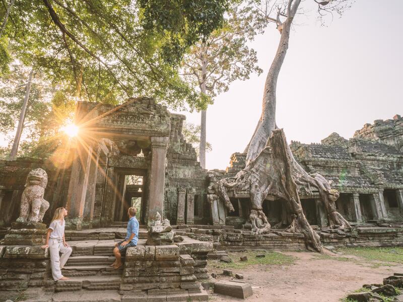 Rundreisen Vietnam, Kambodscha & Thailand: Indochinas Seele & Phukets Strände 15-tägig inkl. Flüge 3-/5-Sterne-Hotels mit Frühstück Inkl. Ausflü