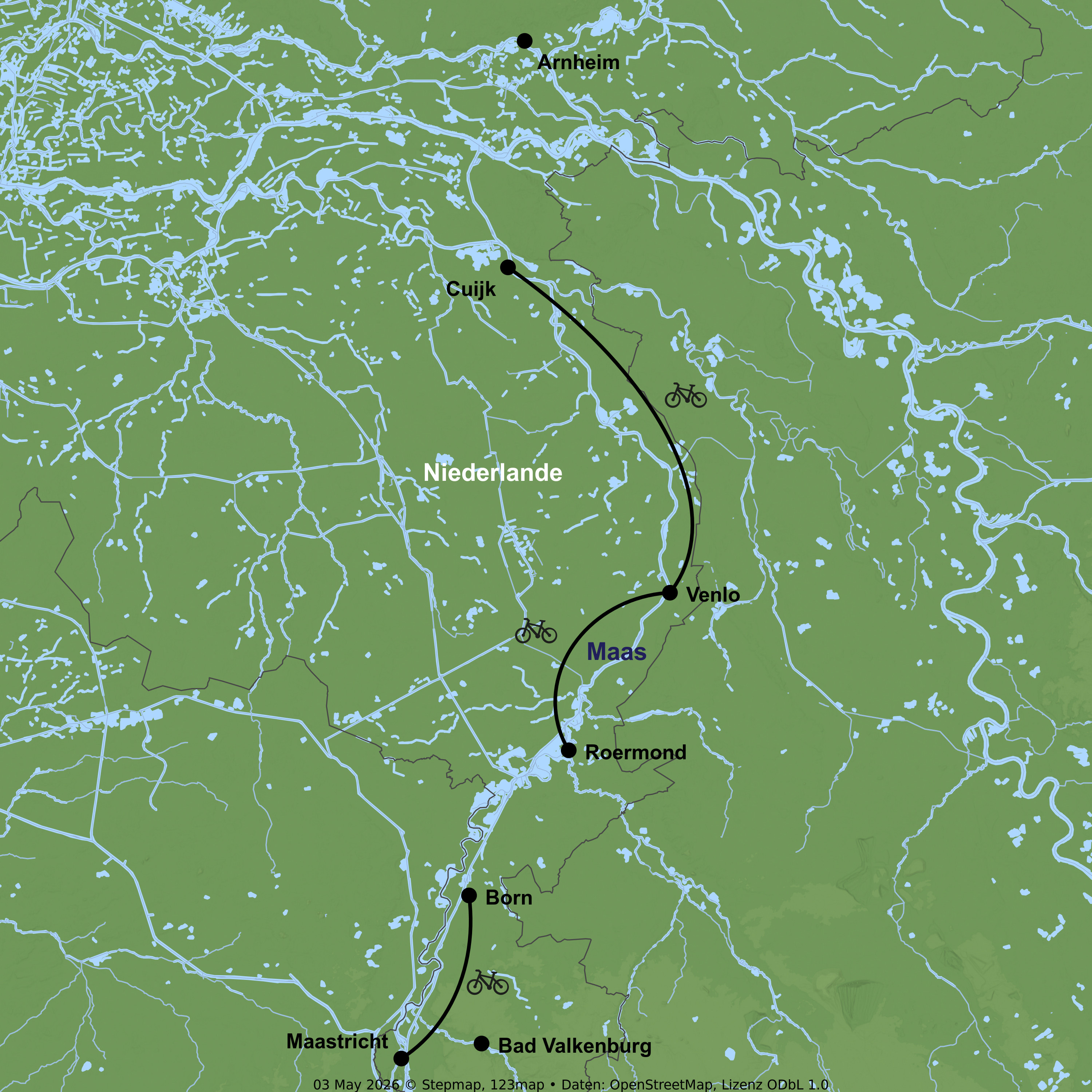 Flusskreuzfahrt mit Rad & Schiff MS Poseidon ab/an Arnheim