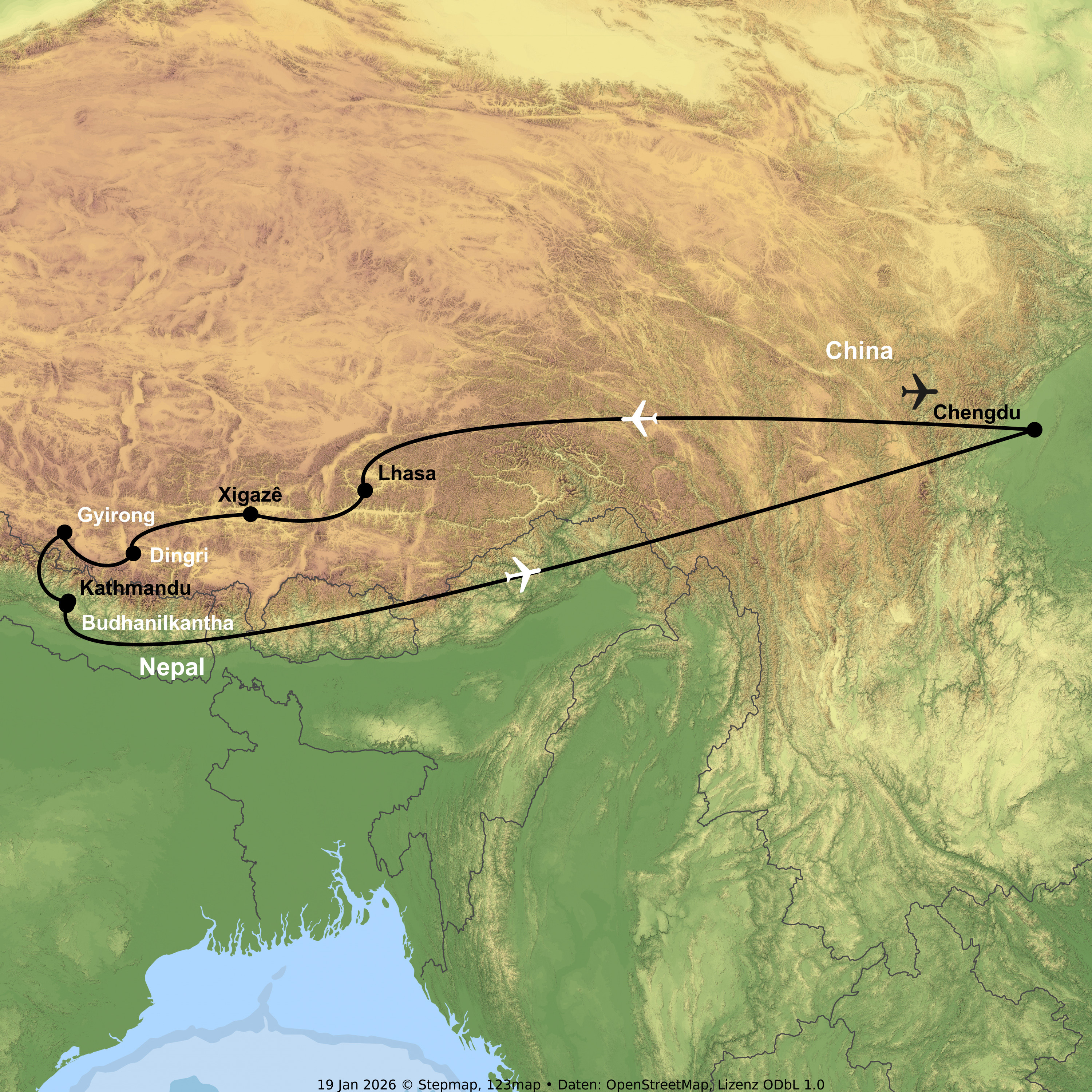 Auf den Spuren des Himalaya