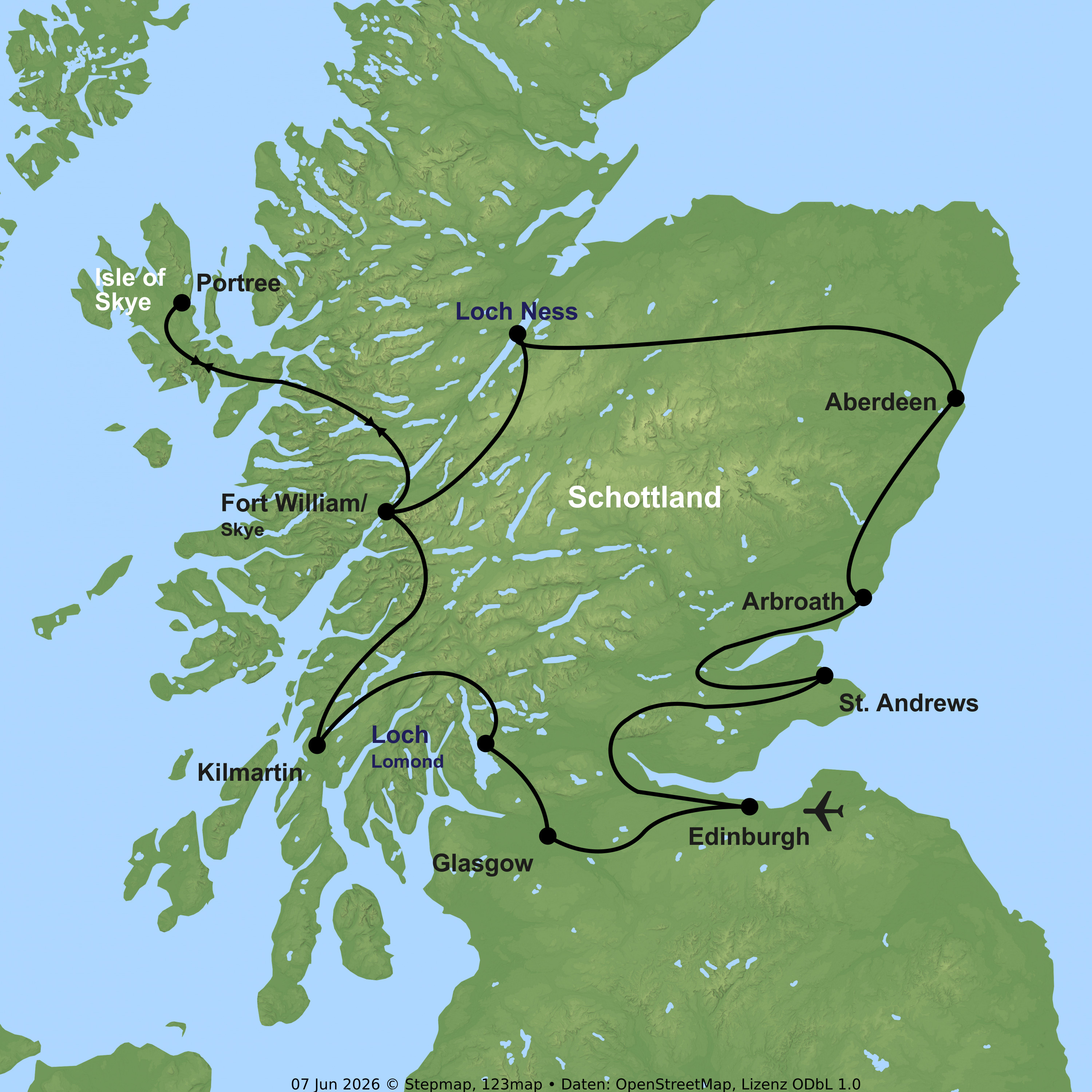 Zwischen wilden Küsten, stillen Lochs und uralten Geschichten
