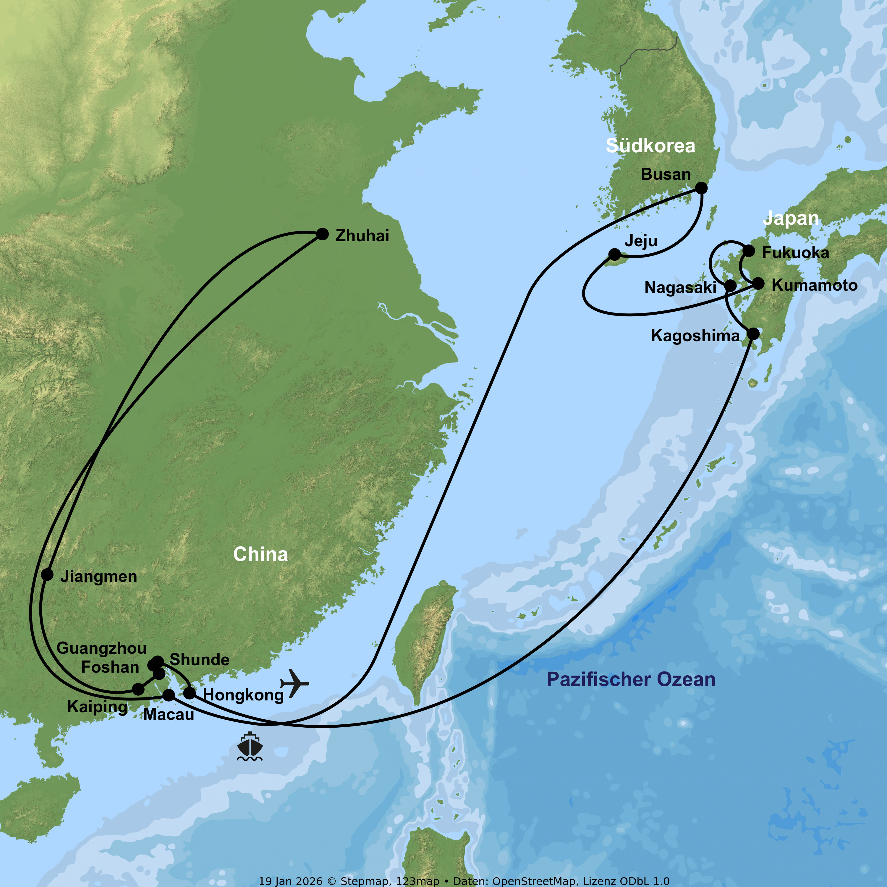 Kreuzfahrt mit der Spectrum of the Seas von Macau bis Hongkong inkl. China-Rundreise
