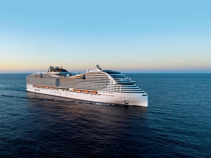 Karibik - Kreuzfahrt mit der MSC World Europa ab/an Fort-de-France