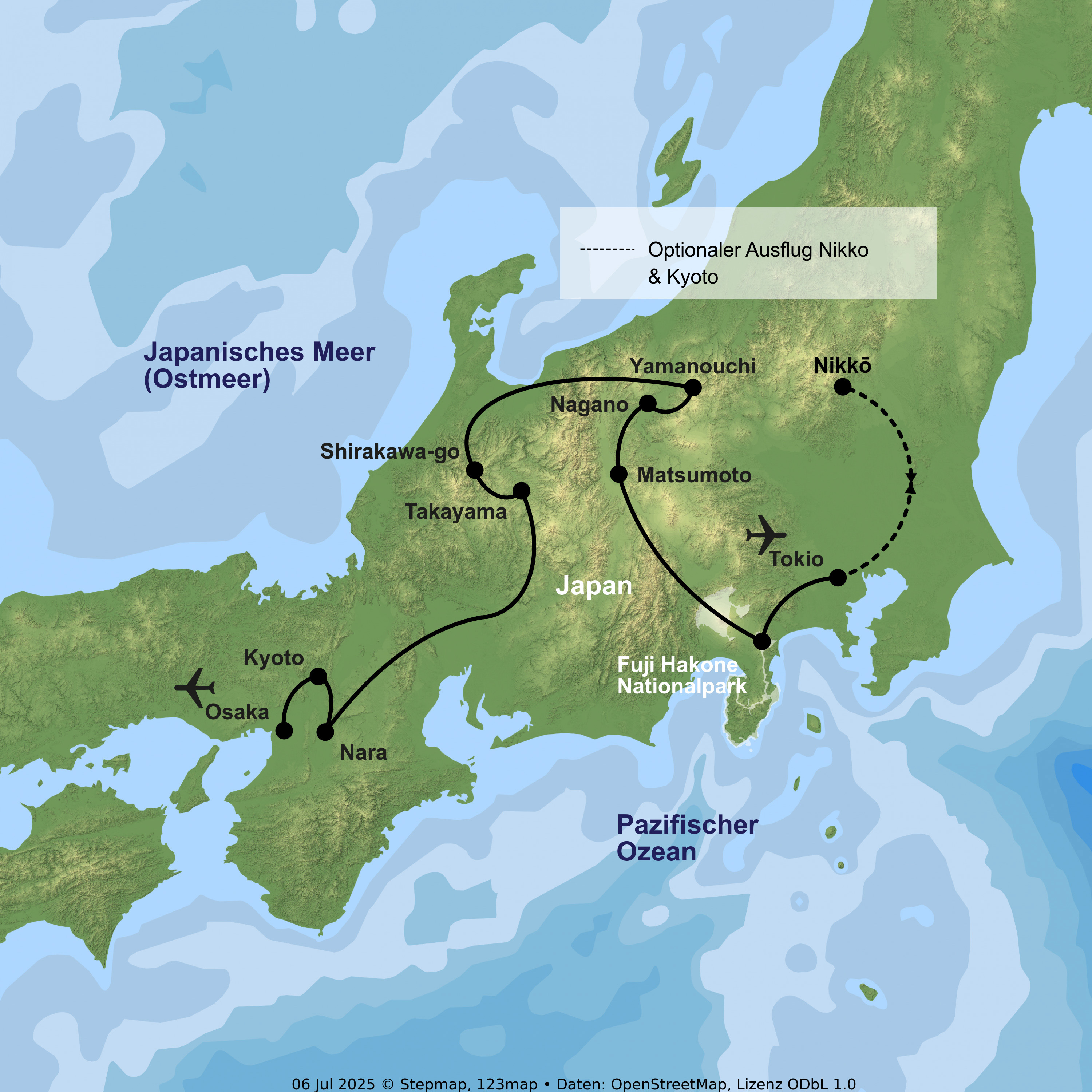 Höhepunkte zwischen Fuji und Kyoto