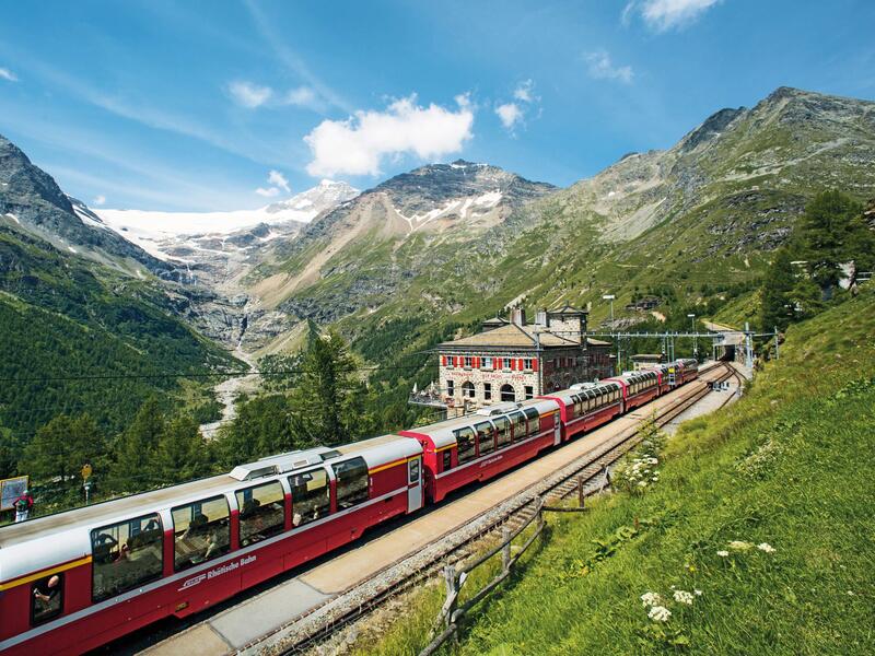 Eigene Anreise Schweiz - ab/bis Luzern: 6 Nächte Bahnerlebnisreise durch die Alpen