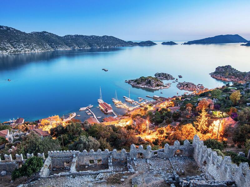 Rundreisen Türkei - Türkische Riviera & Pamukkale: Antike Schätze und mediterrane Küsten