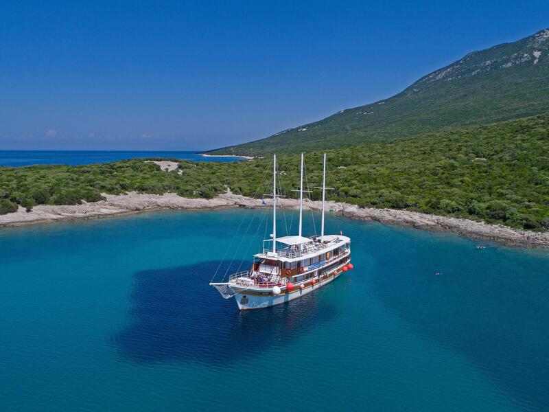 Kreuzfahrten Kroatien - Blaue Reise: Kreuzfahrt mit einem Motorsegler/einer Motoryacht ab/an Rijeka
