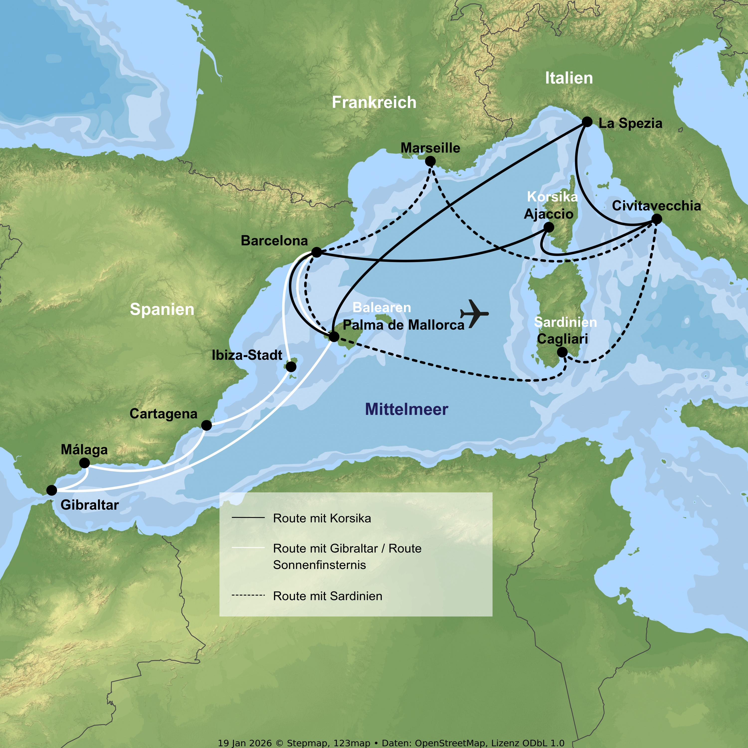Kreuzfahrt mit AIDAcosma ab/an Palma de Mallorca inkl. 4 oder 7 Nächte Badeaufenthalt auf Mallorca