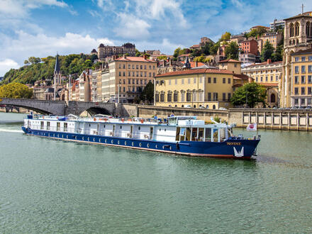 Kreuzfahrten Frankreich - Provence & Rhône: Flusskreuzfahrt per Rad & Schiff mit MS Provence von Lyon bis Arles