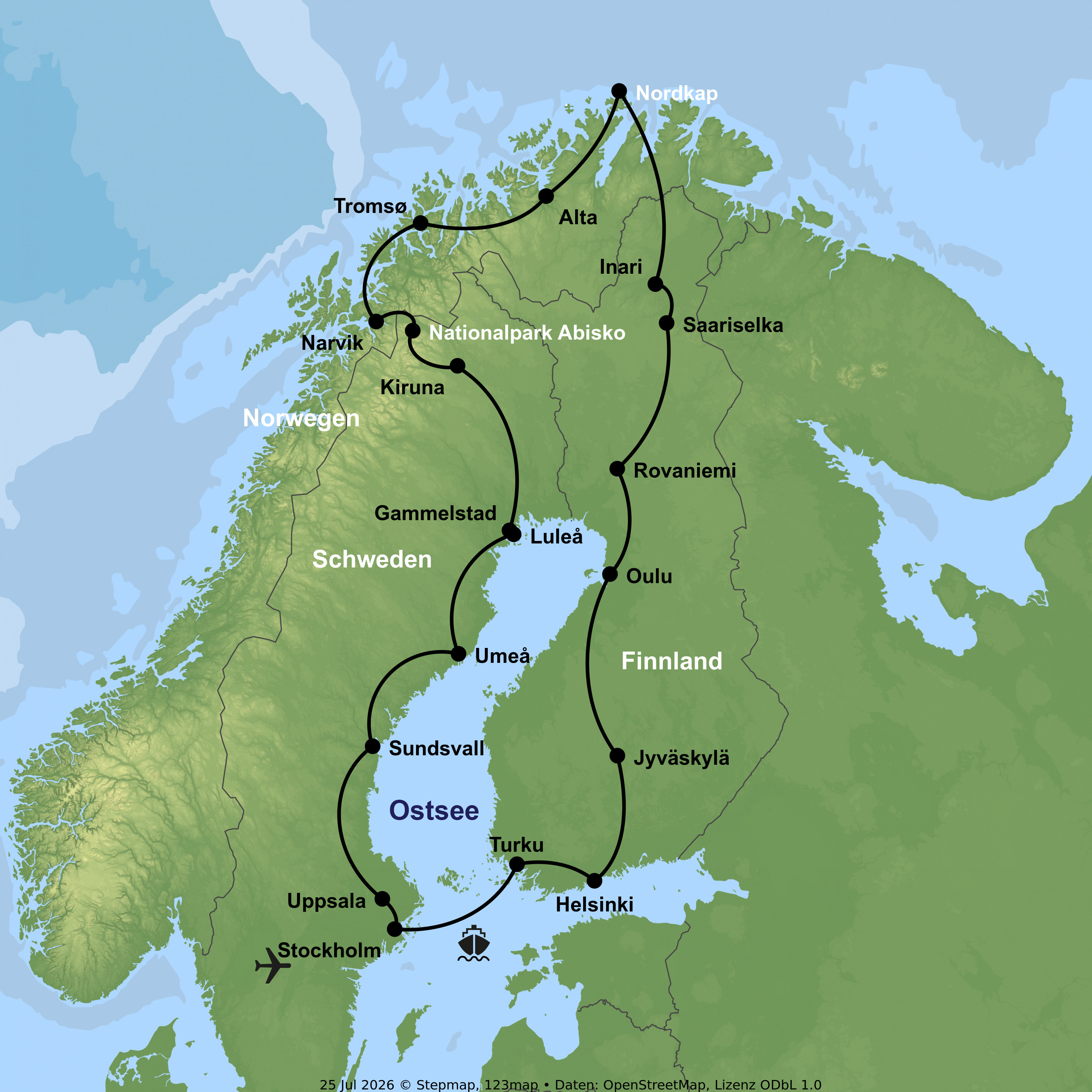 Fjorde, Lofoten & Nordkap